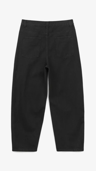 Джинси Baggy Fit чоловічі  W015 30 Чорний  Фото №9