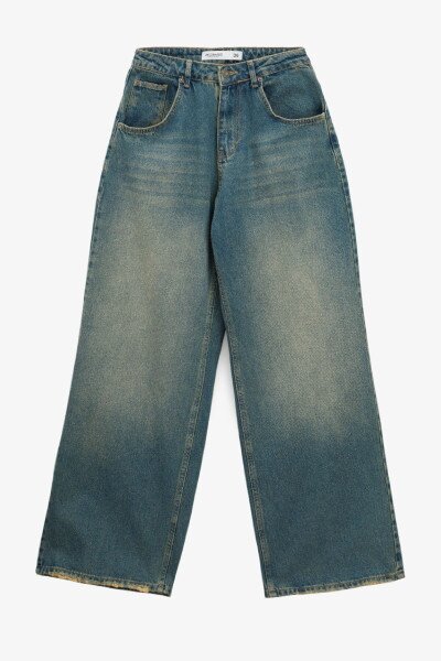 Купити Джинси Baggy жіночі Zeo Basic 4708 36 Синій Артикул: 2000990990266 Фото №1