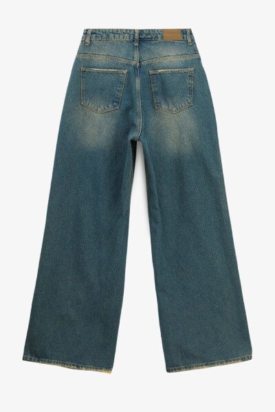 Купити Джинси Baggy жіночі Zeo Basic 4708 36 Синій Артикул: 2000990990266 Фото №5