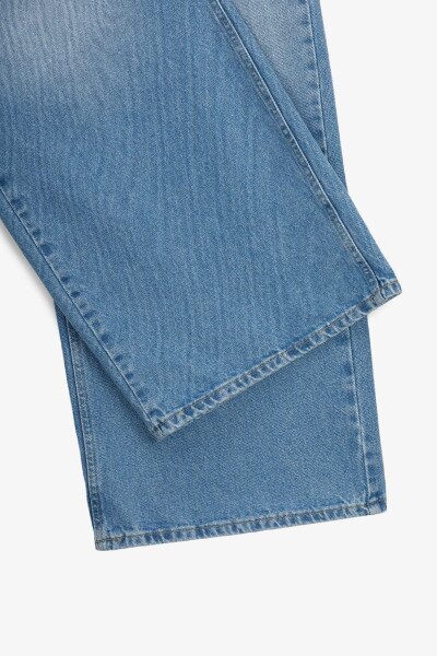 Купити Джинси Baggy жіночі Zeo Basic 4737 36 Блакитний Артикул: 2000990990310 Фото №4