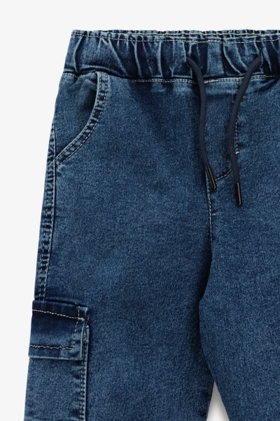 Джинси Joggers для хлопчика Pitiki 9015-1 110 см Синій  Фото №5