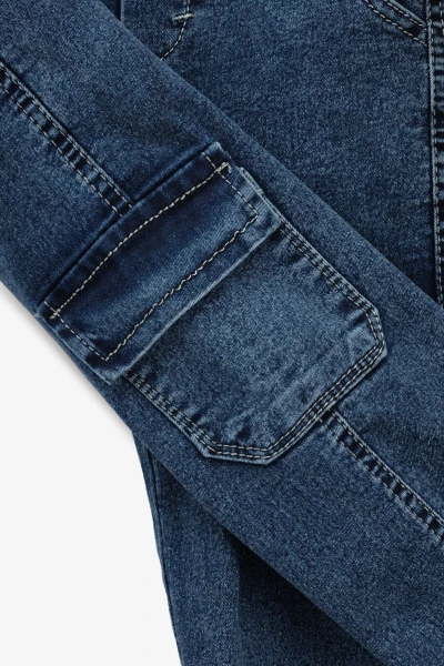 Джинси Joggers для хлопчика Pitiki 9015-1 110 см Синій  Фото №3