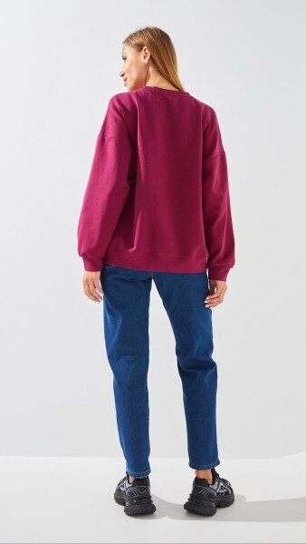 Купити Джинси Mom Fit жіночі On me 1908 40 Синій Артикул: 2000999288098 Фото №5