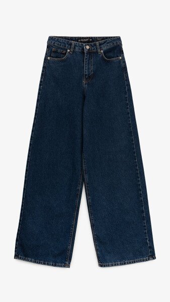 Купити Джинси Mom Fit жіночі On me 4960 36 Синій Артикул: 2000999263859 Фото №7