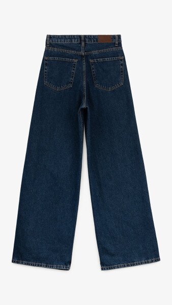 Купити Джинси Mom Fit жіночі On me 4960 36 Синій Артикул: 2000999263859 Фото №11