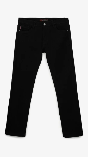 Джинси Regular Fit чоловічі 5108-1 29 Чорний  Фото №5