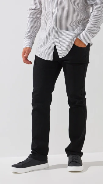 Джинси Regular Fit чоловічі 5108-1 29 Чорний  Фото №1