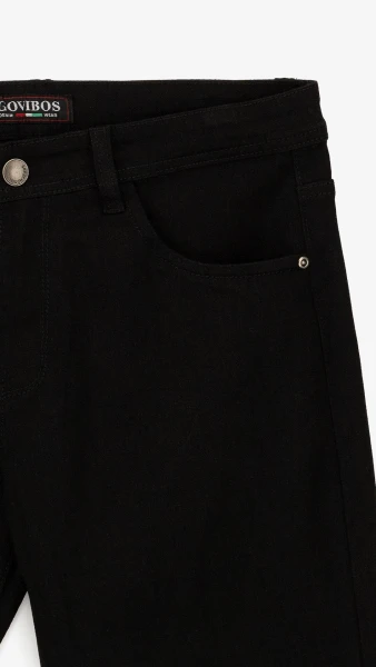 Джинси Regular Fit чоловічі 5108-3 32 Чорний  Фото №7