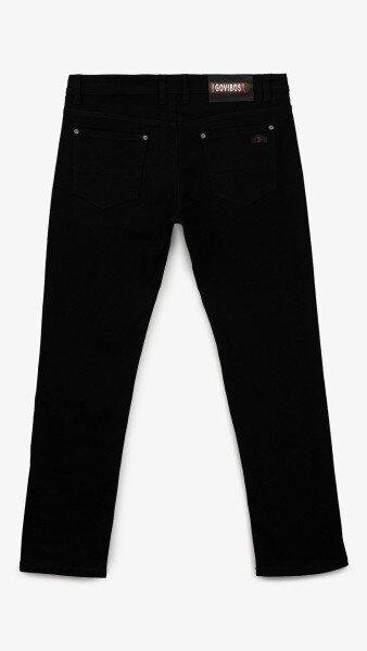 Купити Джинси Regular Fit чоловічі 5108-3 33 Чорний Артикул: 2000999243585 Фото №10