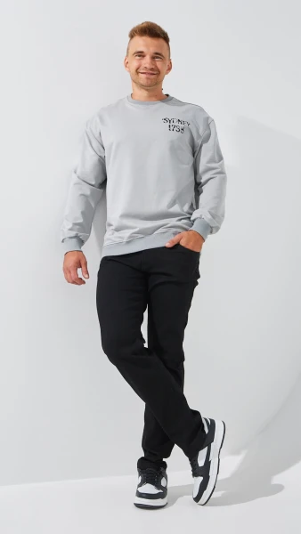 Джинси Regular Fit чоловічі 5108-3 32 Чорний  Фото №2
