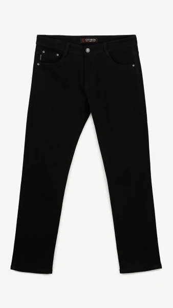Джинси Regular Fit чоловічі 5108-6 30 Чорний  Фото №6