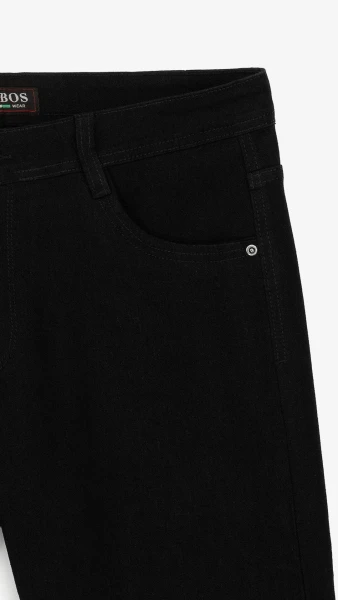 Джинси Regular Fit чоловічі 5108-6 30 Чорний  Фото №7