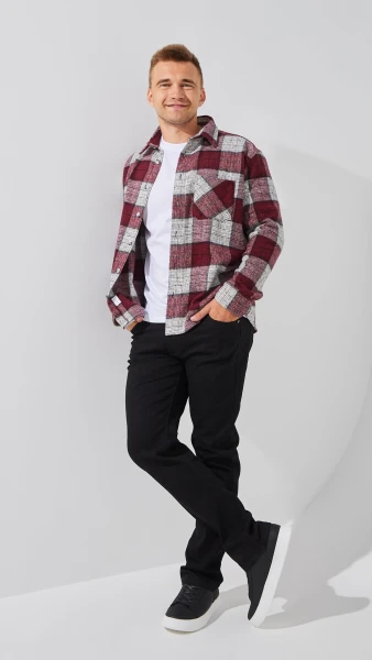 Джинси Regular Fit чоловічі 5108-6 30 Чорний  Фото №2