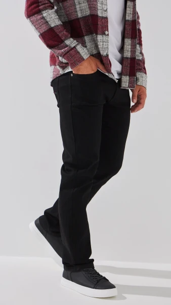 Джинси Regular Fit чоловічі 5108-6 30 Чорний  Фото №3