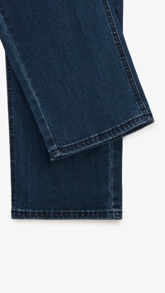 Купити Джинси Regular Fit чоловічі  HB500 28 Темно-синій Артикул: 2000999193705 Фото №9