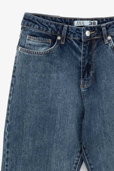 Купити Джинси Regular Fit жіночі Zeo Basic 3922 36 Синій Артикул: 2000990955012 Фото №5