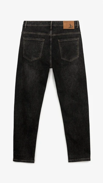 Джинси Slim Fit чоловічі 2221 30 Чорний  Фото №9