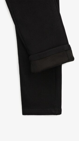 Купить Джинсы Slim Fit женские Vindasion 4031 25 Черный Артикул: 2000999308116 Фото №10