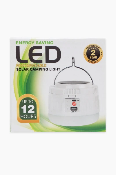 Фонарик кемпинговый на солнечный бат с POWERBANK CAMP LIGHT (2000989395737)  Фото №5