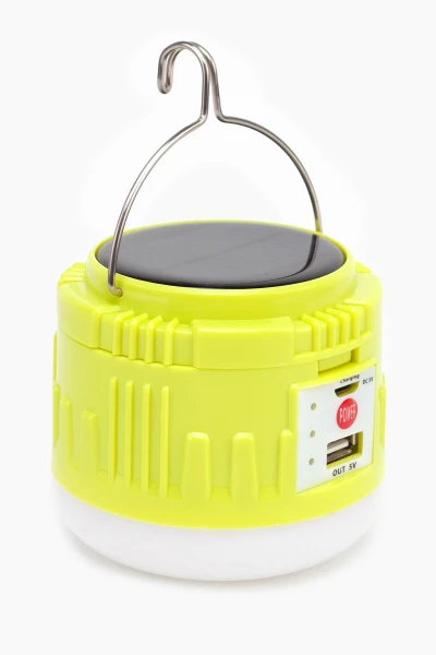 Фонарик кемпинговый на солнечный бат с POWERBANK CAMP LIGHT (2000989395737)  Фото №3