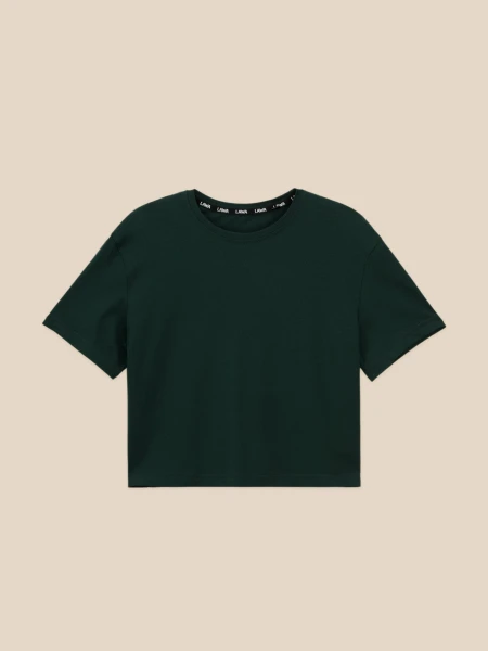 Купить Футболка однотонная женская LAWA WBC02311 XS Изумрудный Артикул: 2000999643620 Фото №1