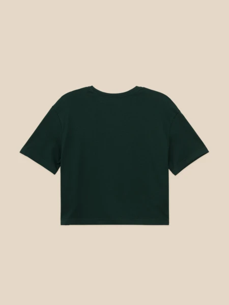Купить Футболка однотонная женская LAWA WBC02311 XS Изумрудный Артикул: 2000999643620 Фото №3