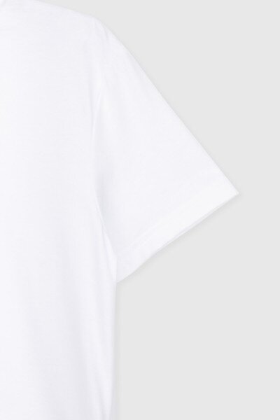 Купить Футболка однотонная женская LAWA CTM WBC02303 XS Белый Артикул: 2000989915522 Фото №7