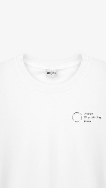 Купить Футболка с принтом мужская Demos 4032SP 4XL Белый Артикул: 2000990989253 Фото №2
