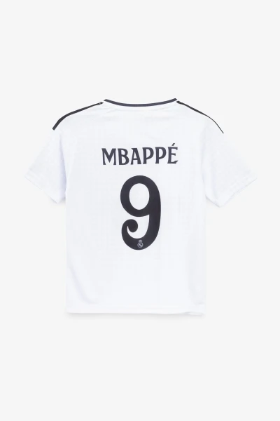Футбольна форма для хлопчика BLD РЕАЛ МАДРИД  MBAPPE 110 см Білий  Фото №9