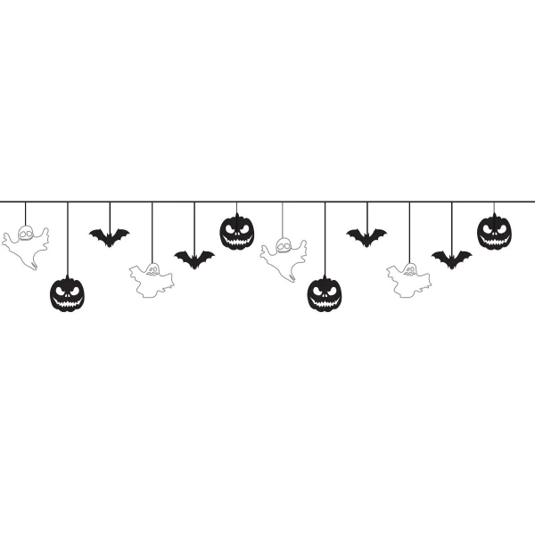 Гірлянда YES 801187 Halloween mix, 12 фігурок, 3м (5056574401731)  Фото №0