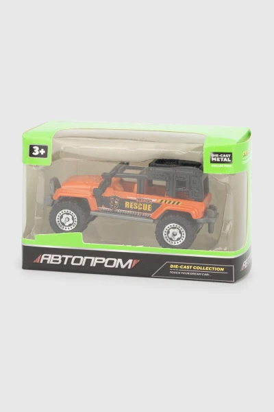 Игрушка машина ВНЕДОРОЖНИК АВТОПРОМ 7626A Оранжевый (2000990643698)  Фото №2