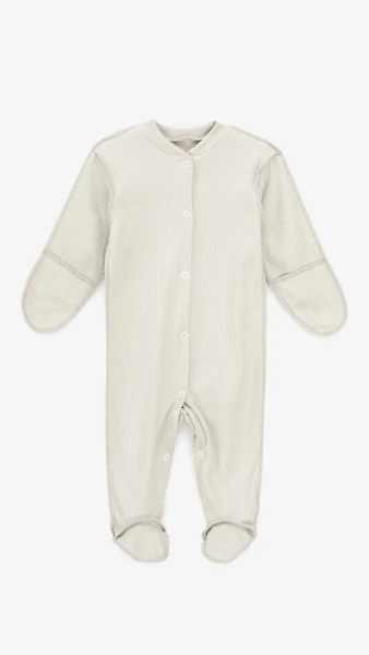 Комбінезон для малюків Baby Life Р-913 62 см Сірий  Фото №0