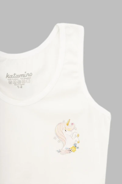 Комплект белья для девочки Katomino K128387 80-92 см Молочный (2000990444868A)  Фото №3