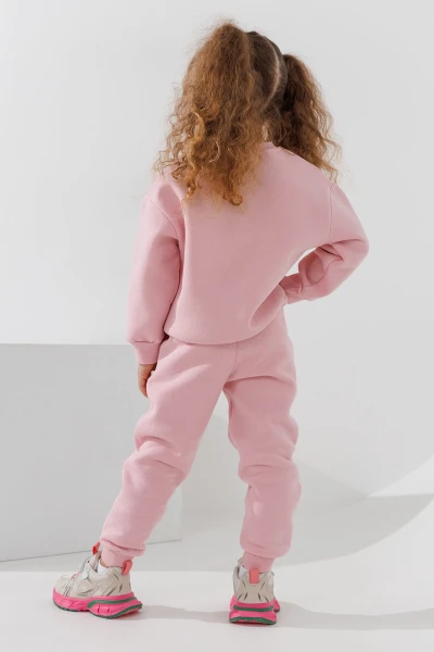 Костюм світшот+штани для дівчинки First Kids 50 92 см Рожевий  Фото №4