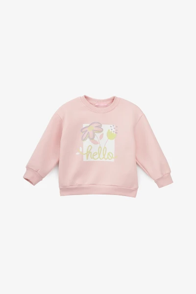 Костюм світшот+штани для дівчинки First Kids 50 92 см Рожевий  Фото №7