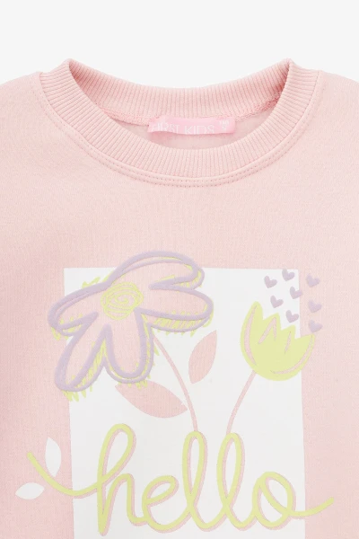 Костюм світшот+штани для дівчинки First Kids 50 92 см Рожевий  Фото №8