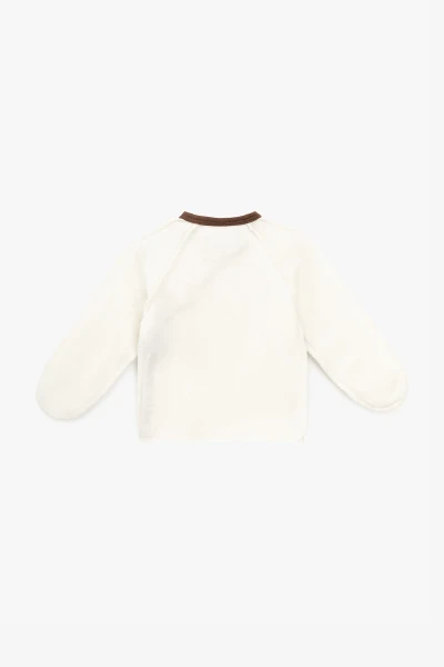 Костюм розпашенка+повзунки+шапка для малюків Baby Life А-305 56 см Коричнево-молочний  Фото №8