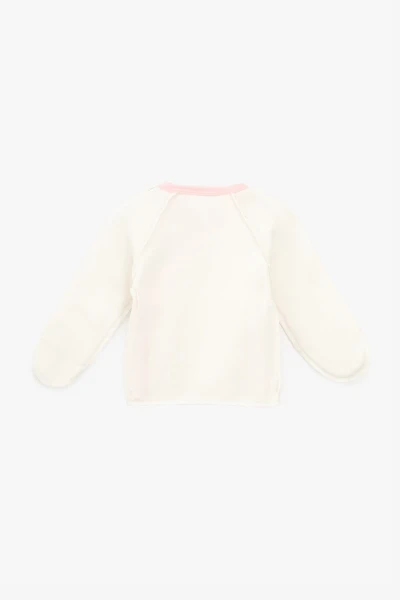 Костюм розпашенка+повзунки+шапка для малюків Baby Life А-305 68 см Рожево-молочний  Фото №9
