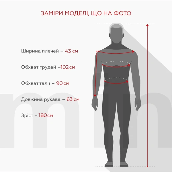 Куртка чоловіча Remain 18006 M Темно-синій  Фото №5