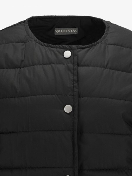 Купить Куртка однотонная женская GENUA G01116-0003 L Черный Артикул: 2000999415753 Фото №7