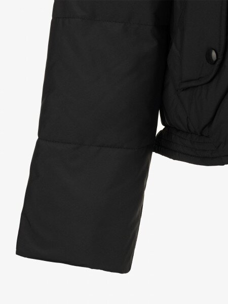 Купить Куртка однотонная женская GENUA G01116-0006 2XL Черный Артикул: 2000999417177 Фото №3