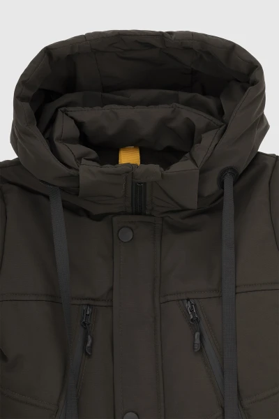 Куртка зимняя для мальчика ОШЕН Jasper 140 см Хаки (2000989553168W)  Фото №12