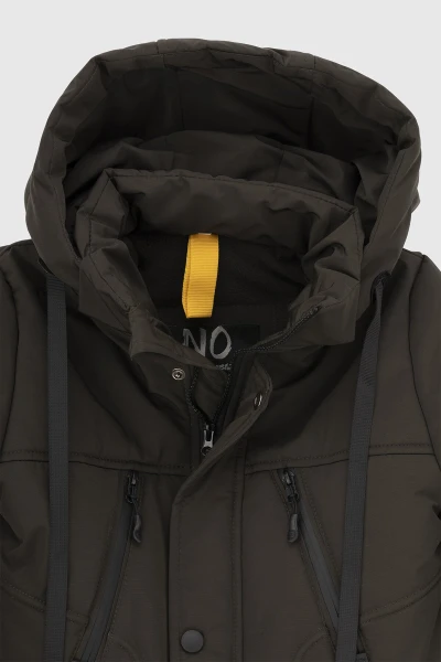 Куртка зимняя для мальчика ОШЕН Jasper 140 см Хаки (2000989553168W)  Фото №15