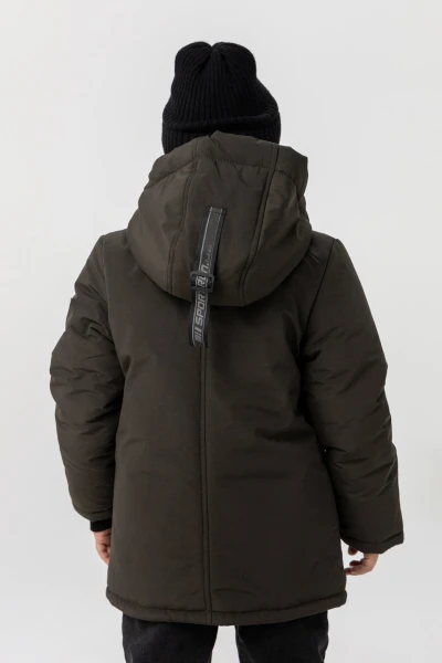 Куртка зимняя для мальчика ОШЕН Jasper 140 см Хаки (2000989553168W)  Фото №2