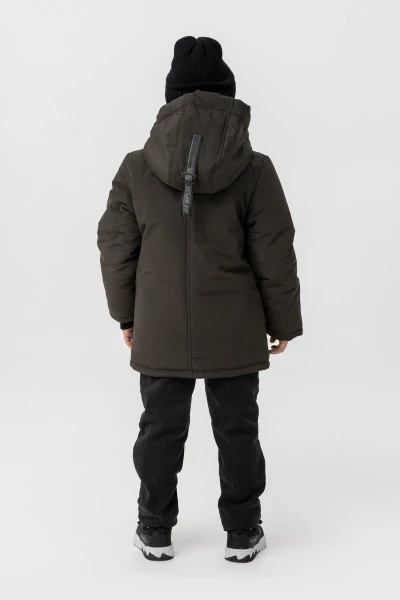 Куртка зимняя для мальчика ОШЕН Jasper 140 см Хаки (2000989553168W)  Фото №8