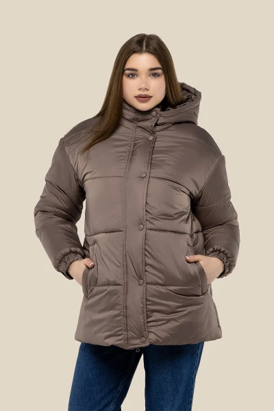 Куртка зимова жіноча LAWA WBC02362 XS Бежевий  Фото №0