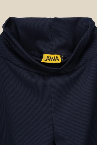 Лосини однотонні жіночі LAWA WBC02307 XS Темно-синій  Фото №9