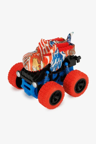 Машина-перевертыш инерционный MCGODIA TOYS D400-30-TY Красный  Фото №0