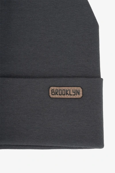Набір шапка+снуд для дівчинки Brooklyn 50-52 Темно-сірий  Фото №2