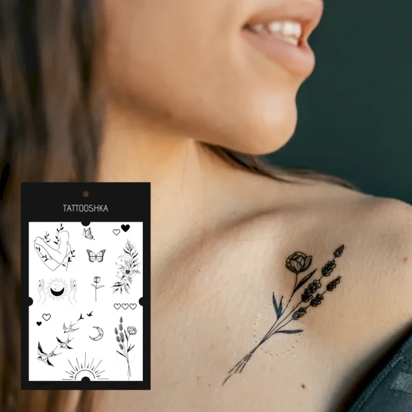Набір тату &quot;Популярні хіти&quot; Tattooshka LB-116 (5805800013039)  Фото №1